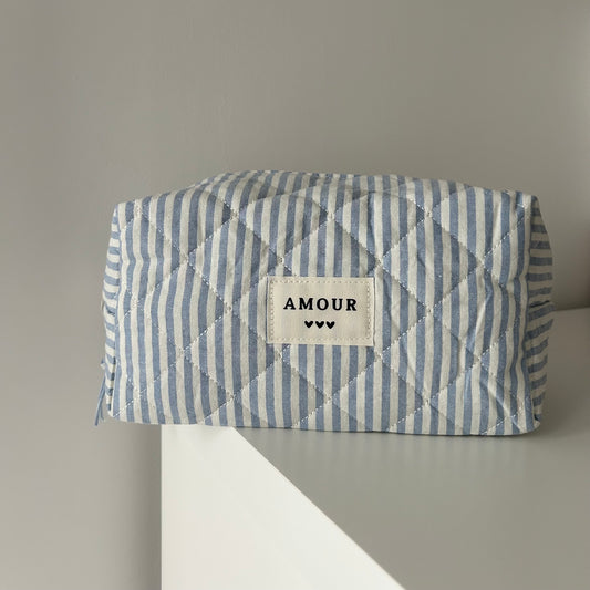 Grande trousse AMOUR - Bleu