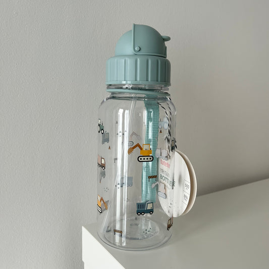 Gourde en plastique avec paille - Camion