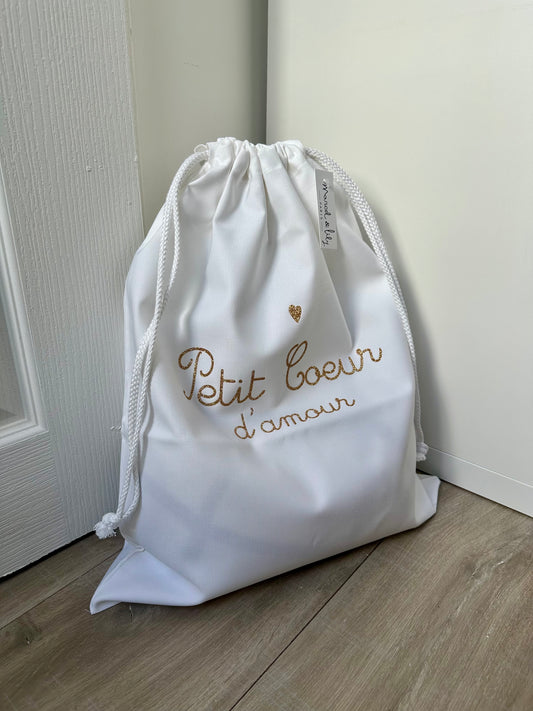 Baluchon "Mon petit coeur d'amour"