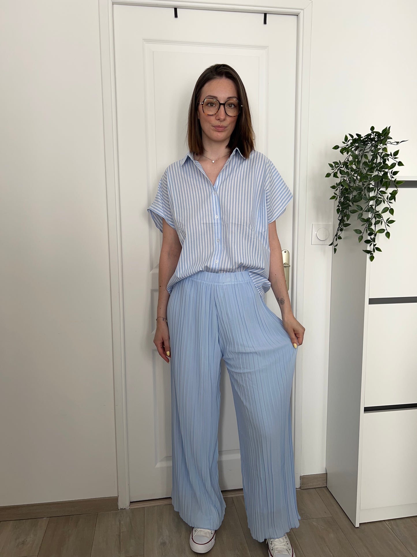 Pantalon NINA - Bleu ciel