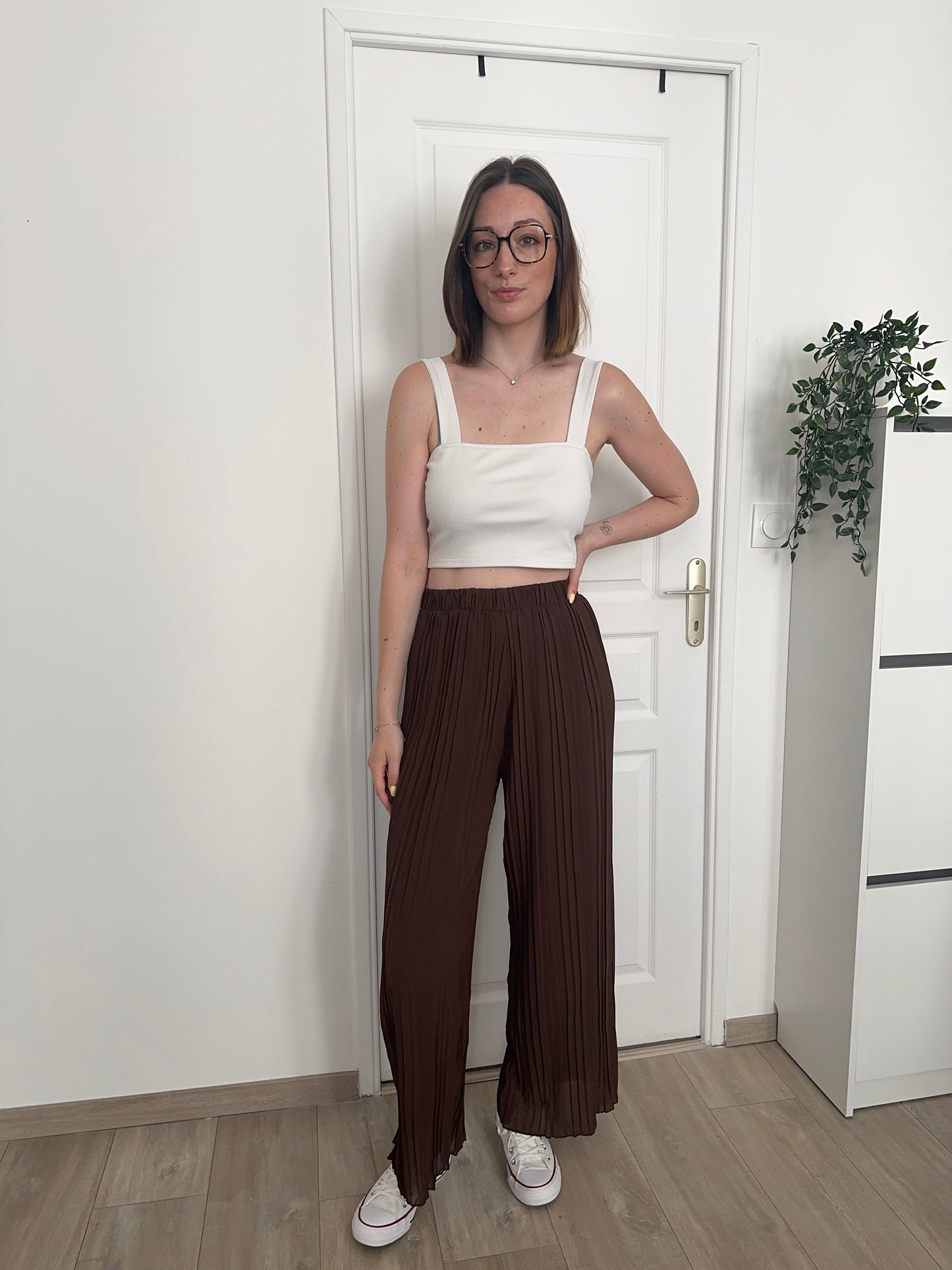 Pantalon NINA - Chocolat