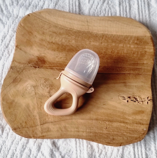 Grignoteuse pour fruits - Brun tendre