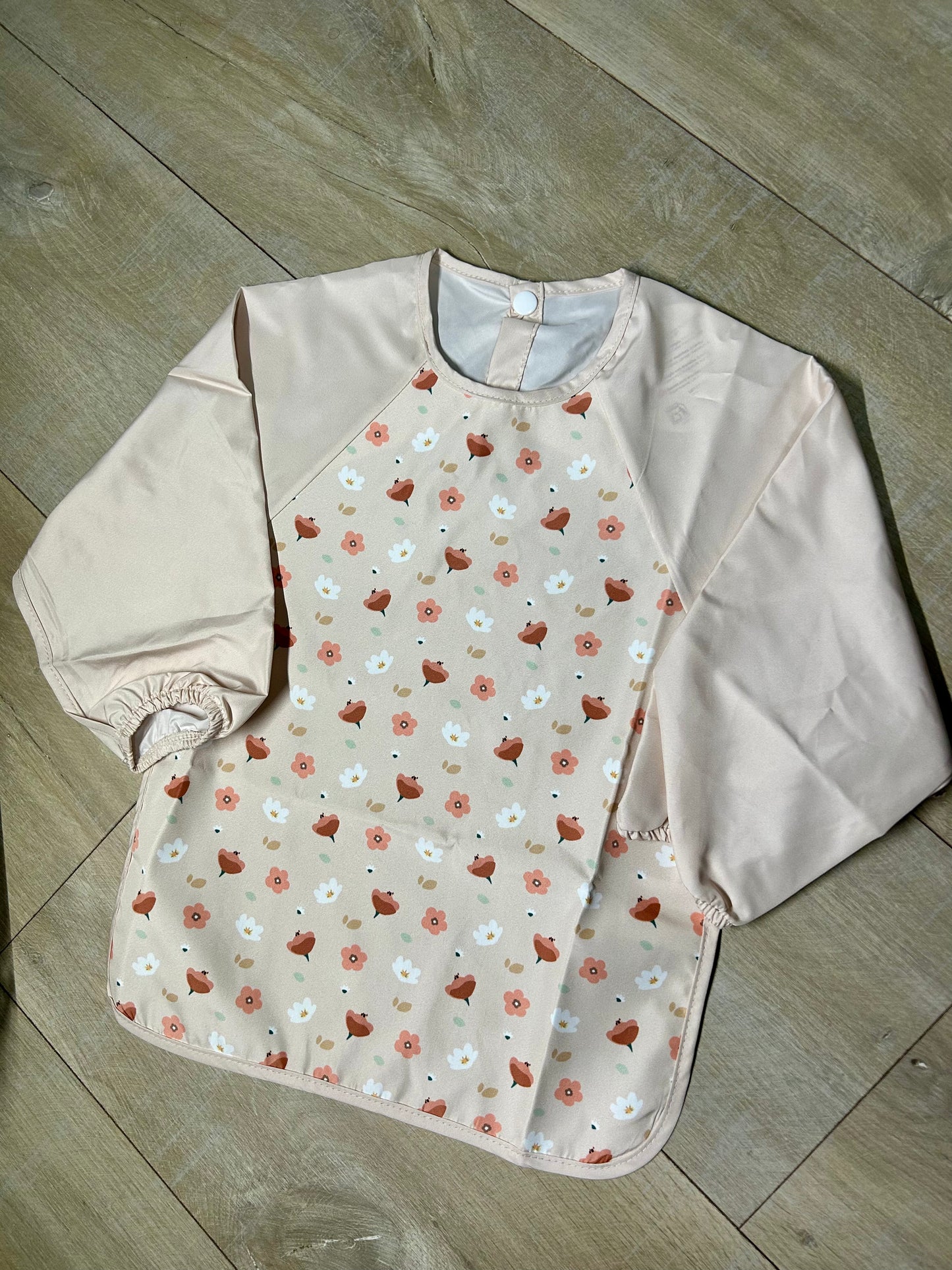 Bavoir à manches longues - Little Garden