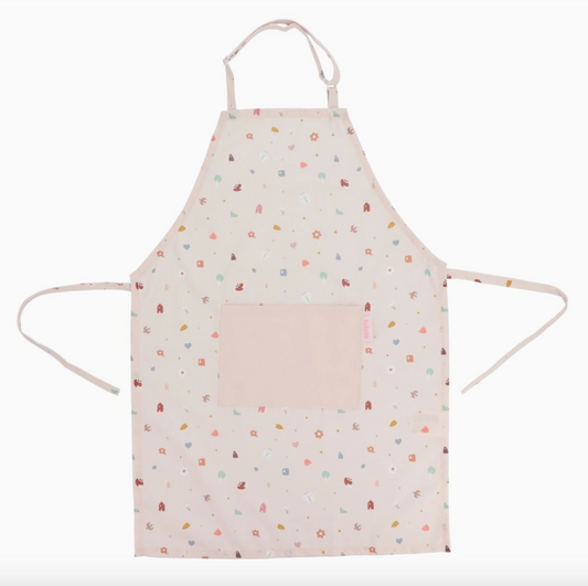 Ensemble de tablier et manique - Géométrie nature