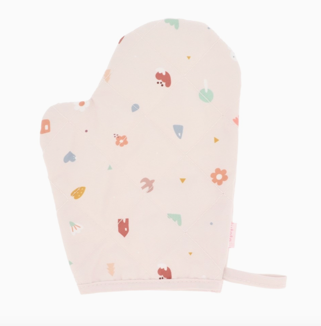 Ensemble de tablier et manique - Géométrie nature