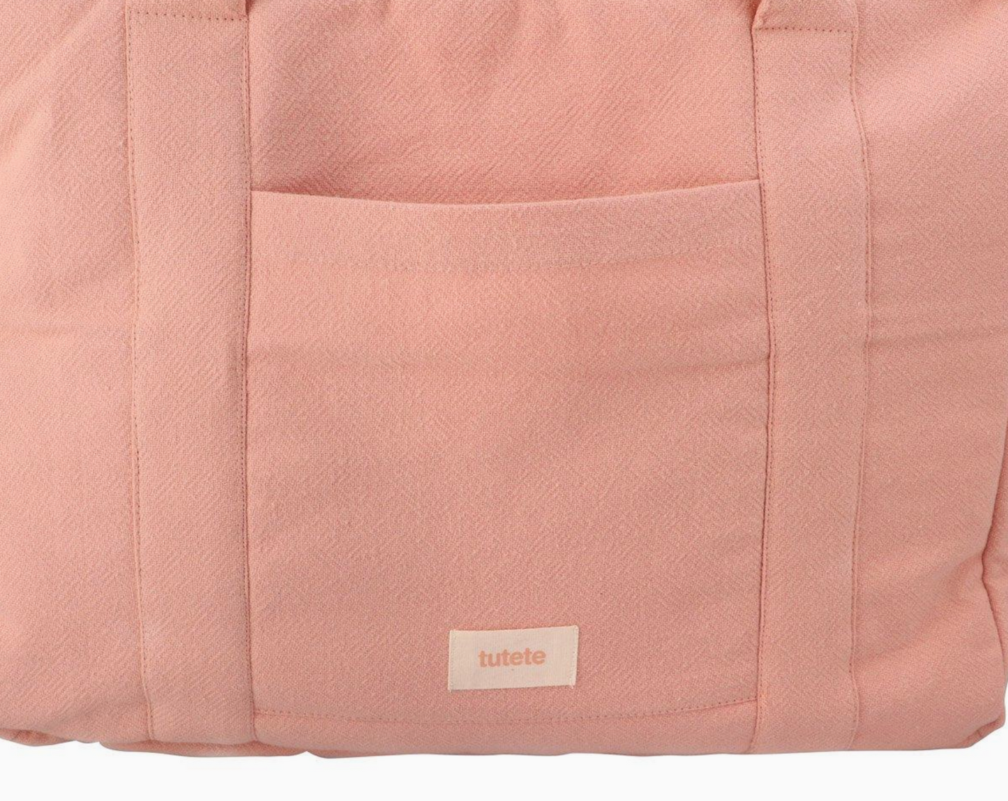 Sac à langer en coton - Rose