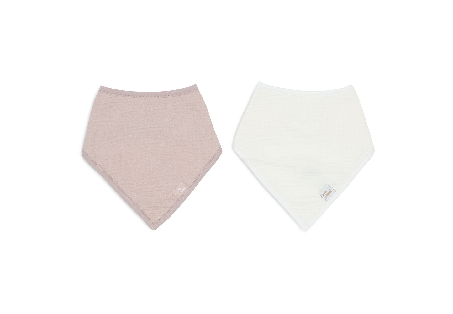 Bavoir bandana gaze de coton - Wilde Rose