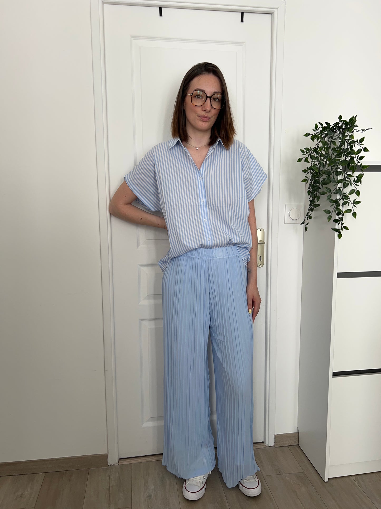 Pantalon NINA - Bleu ciel