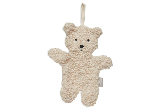 Attache-tétine en doudou - Teddy Bear Naturel