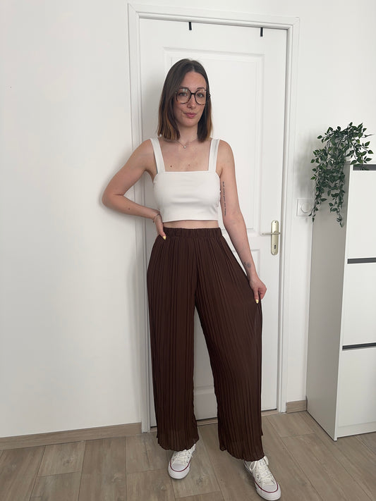 Pantalon NINA - Chocolat