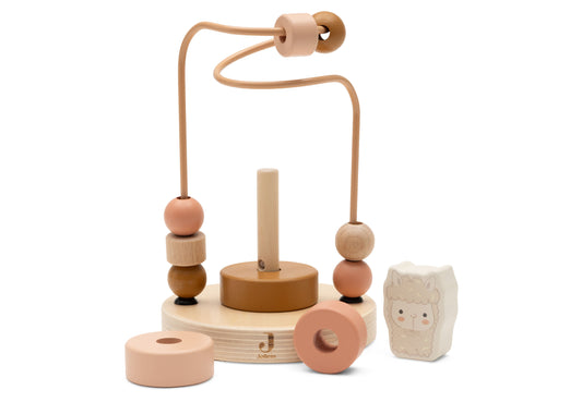 Boulier Spirale/Empilable en Bois - Alpaca Paco