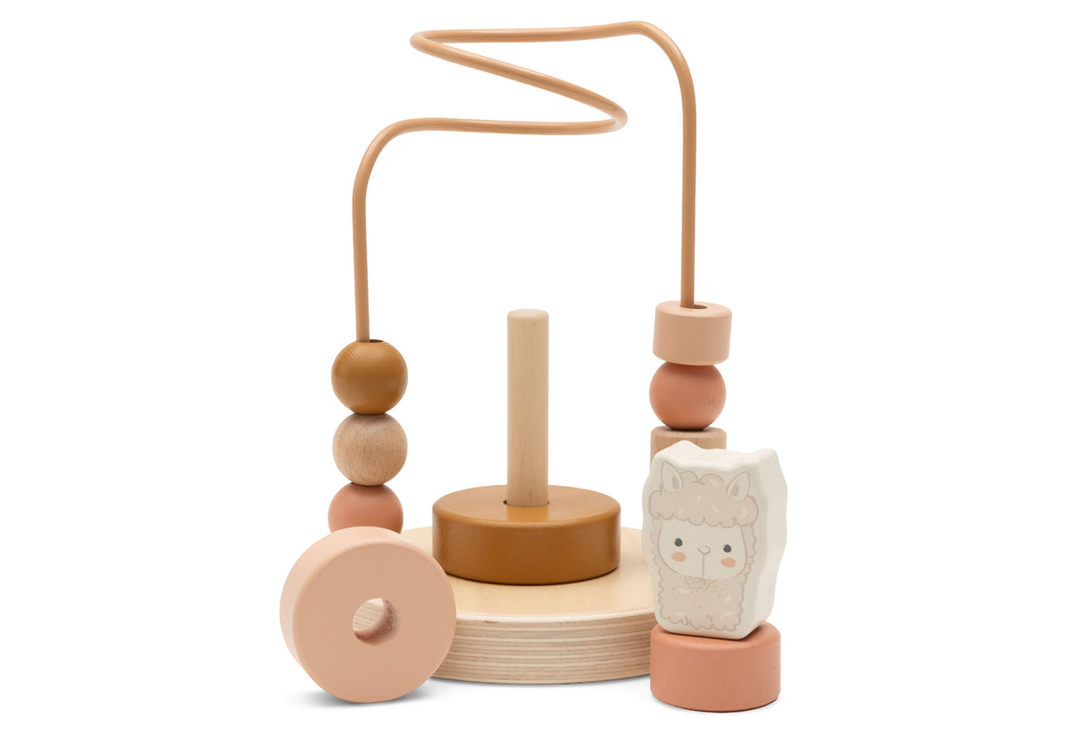 Boulier Spirale/Empilable en Bois - Alpaca Paco