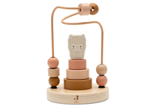 Boulier Spirale/Empilable en Bois - Alpaca Paco