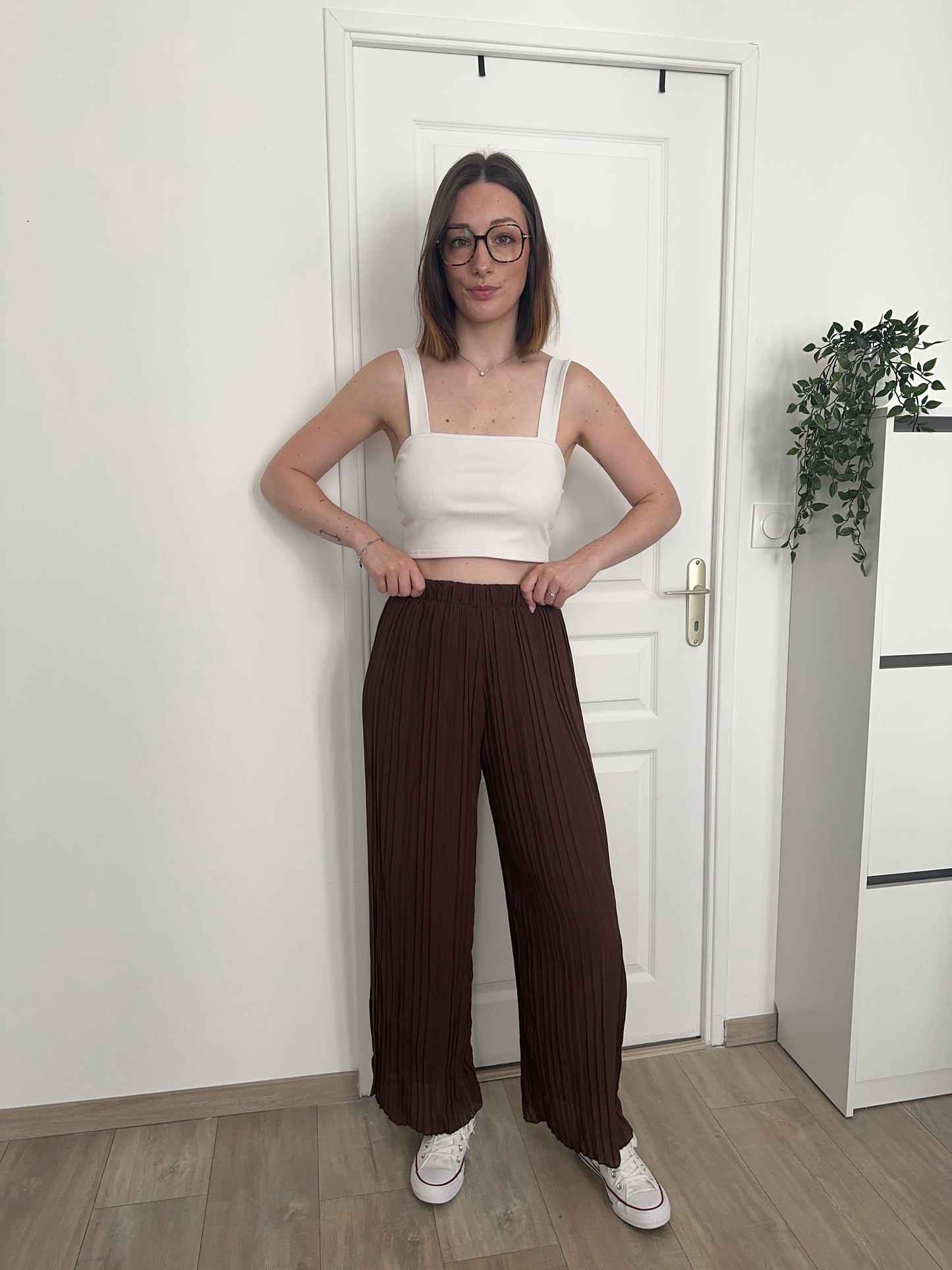 Pantalon NINA - Chocolat