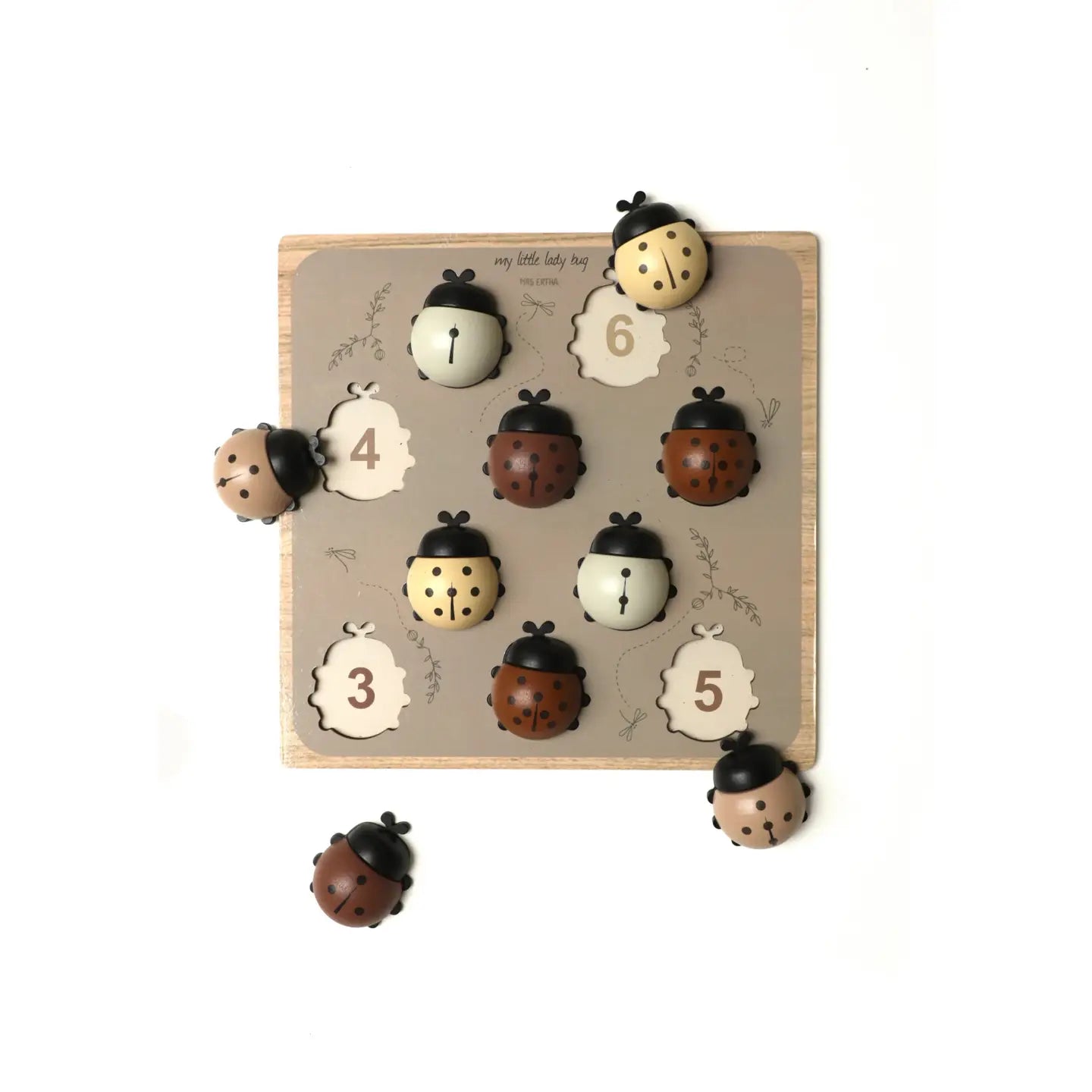 Puzzle en bois - Apprendre à compter