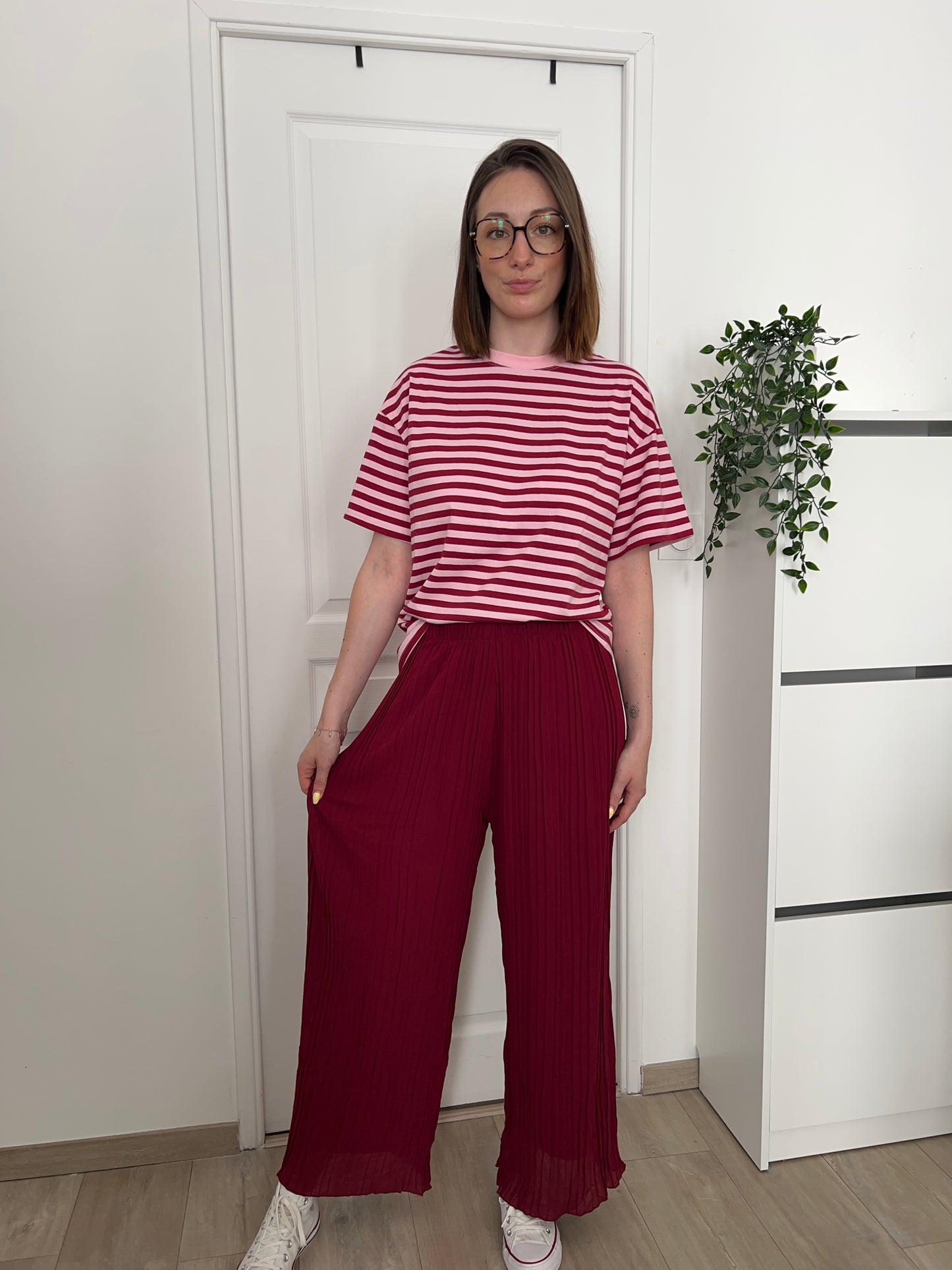 Pantalon NINA - Bordeaux