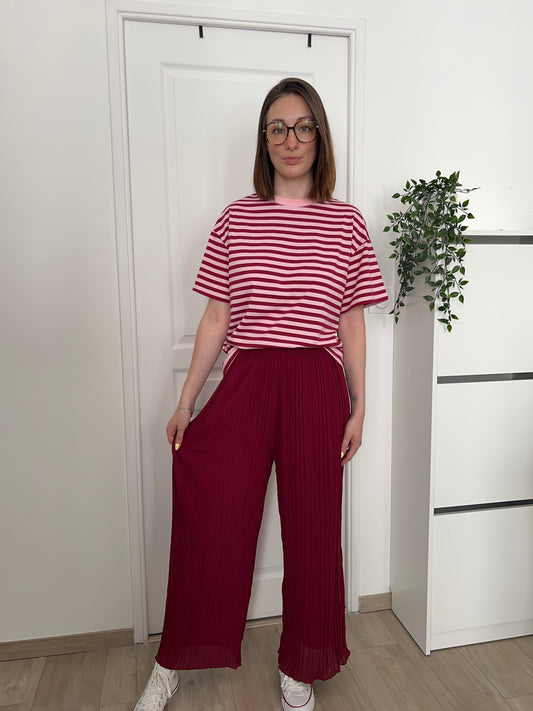Pantalon NINA - Bordeaux