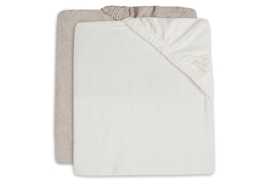 Housse matelas à langer 50x70 - Ivory & Nougat