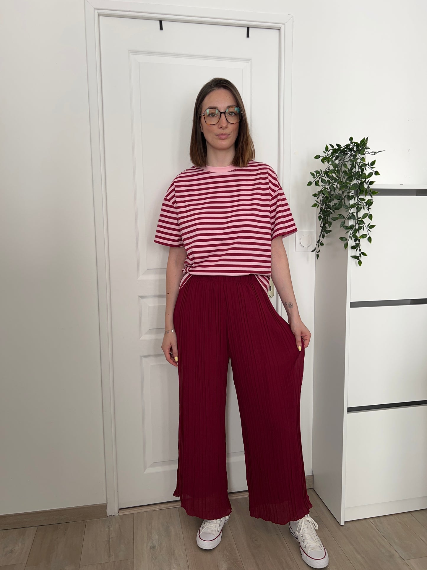 Pantalon NINA - Bordeaux