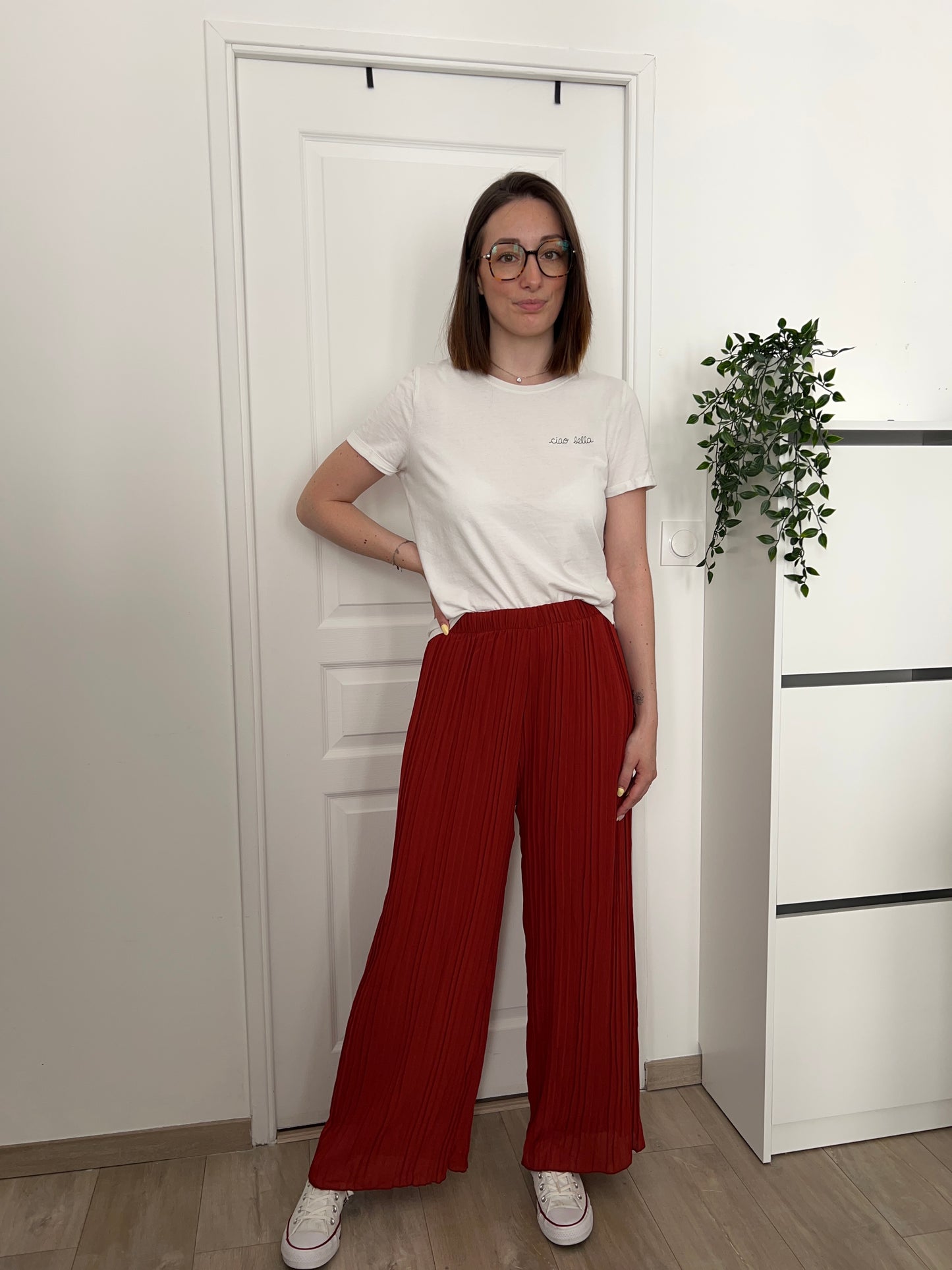 Pantalon NINA - Terracotta