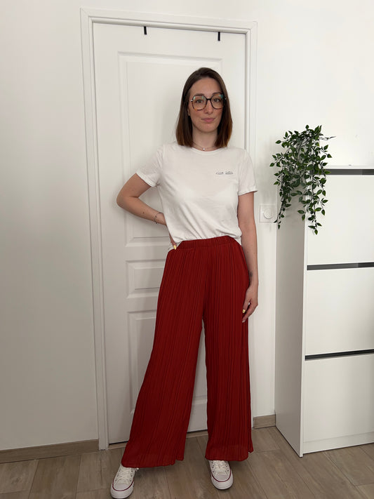 Pantalon NINA - Terracotta