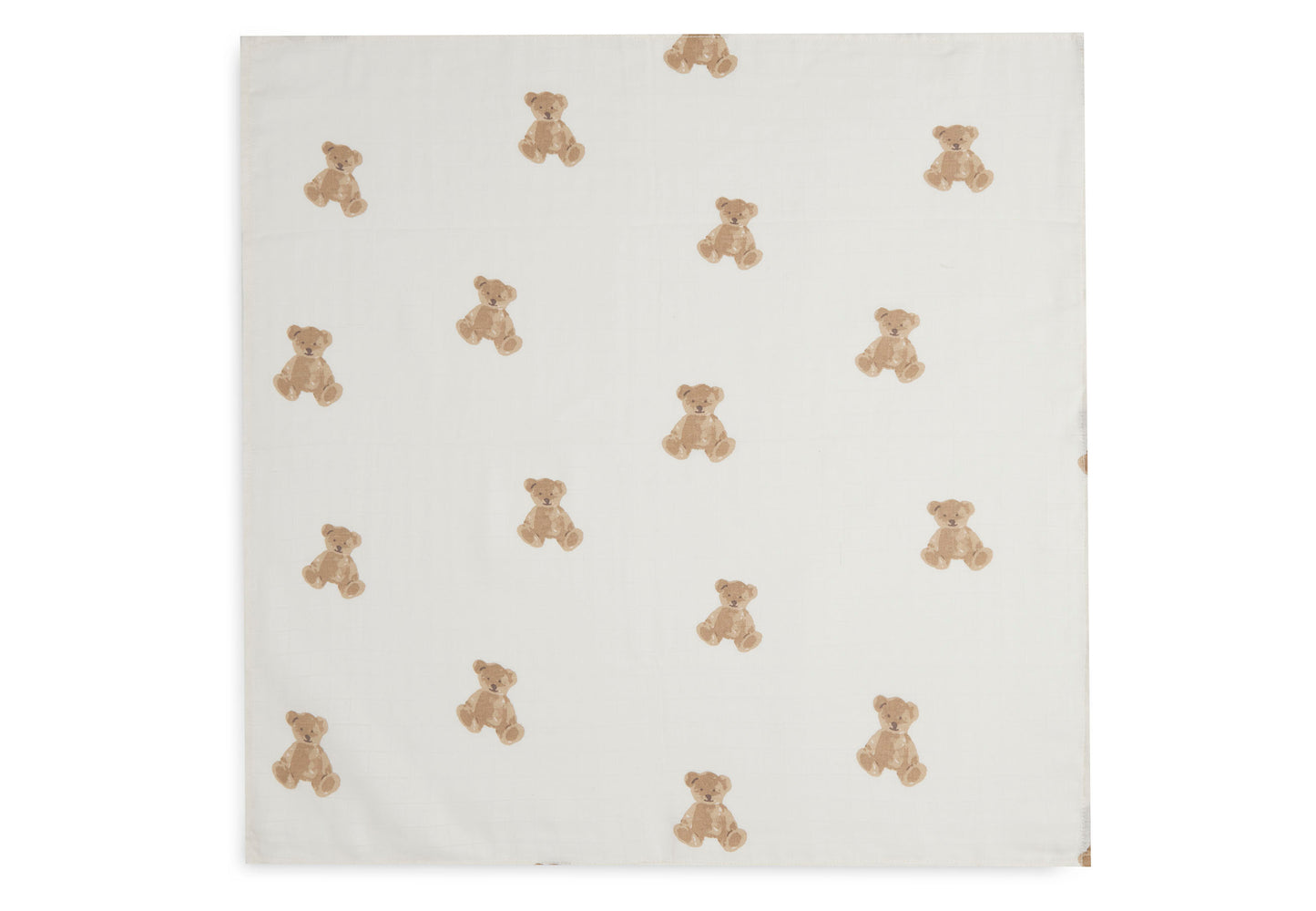 Lange gaze de coton 70x70 - Teddy Bear