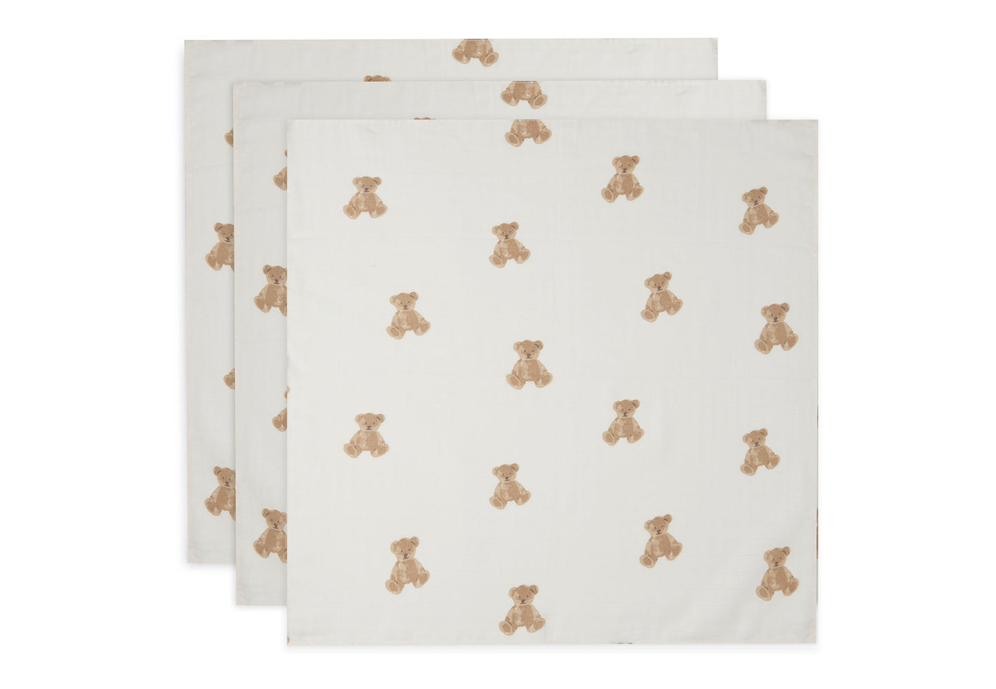 Lange gaze de coton 70x70 - Teddy Bear