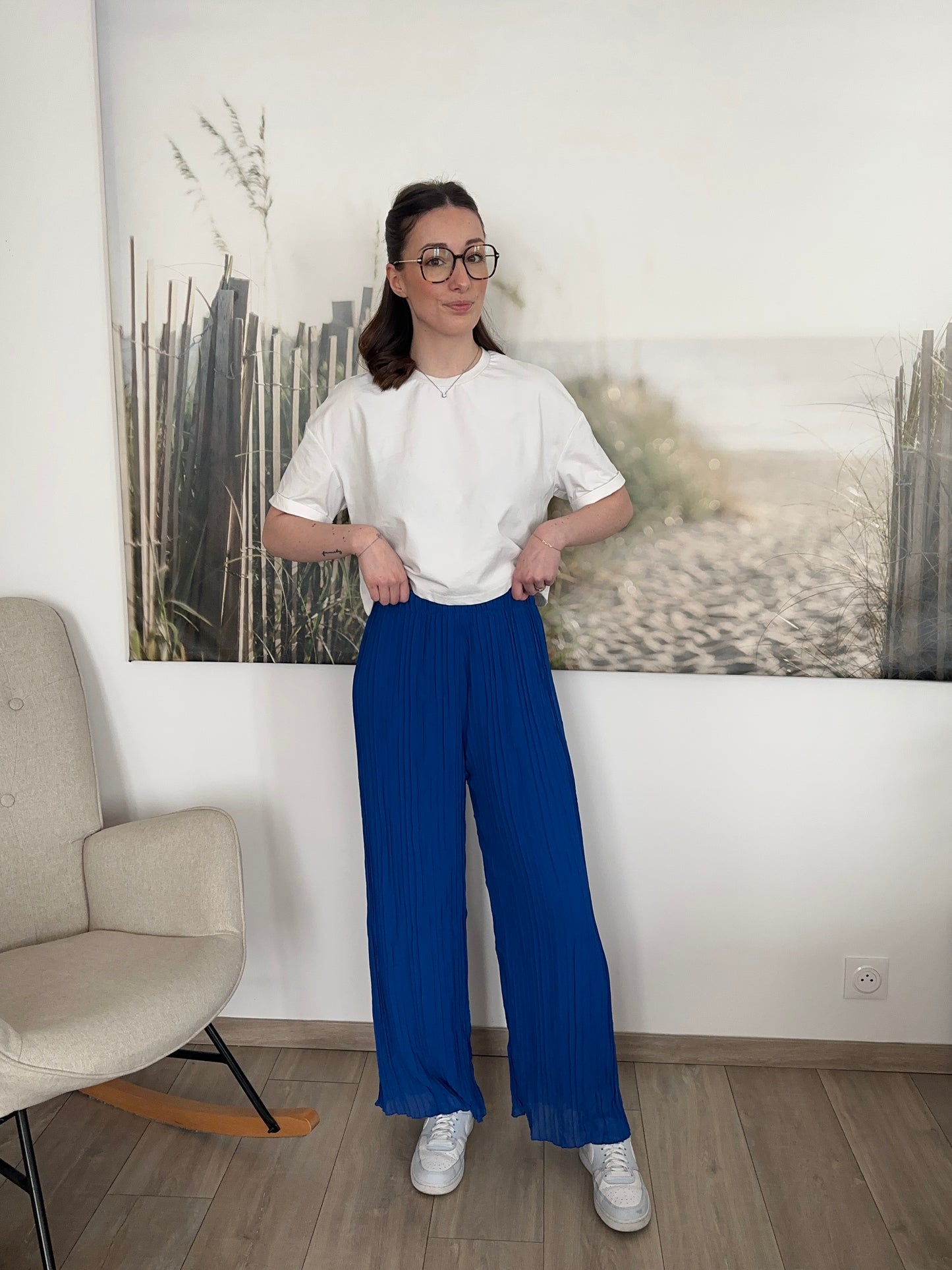 Pantalon NINA - Bleu roi