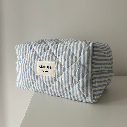 Grande trousse AMOUR - Bleu