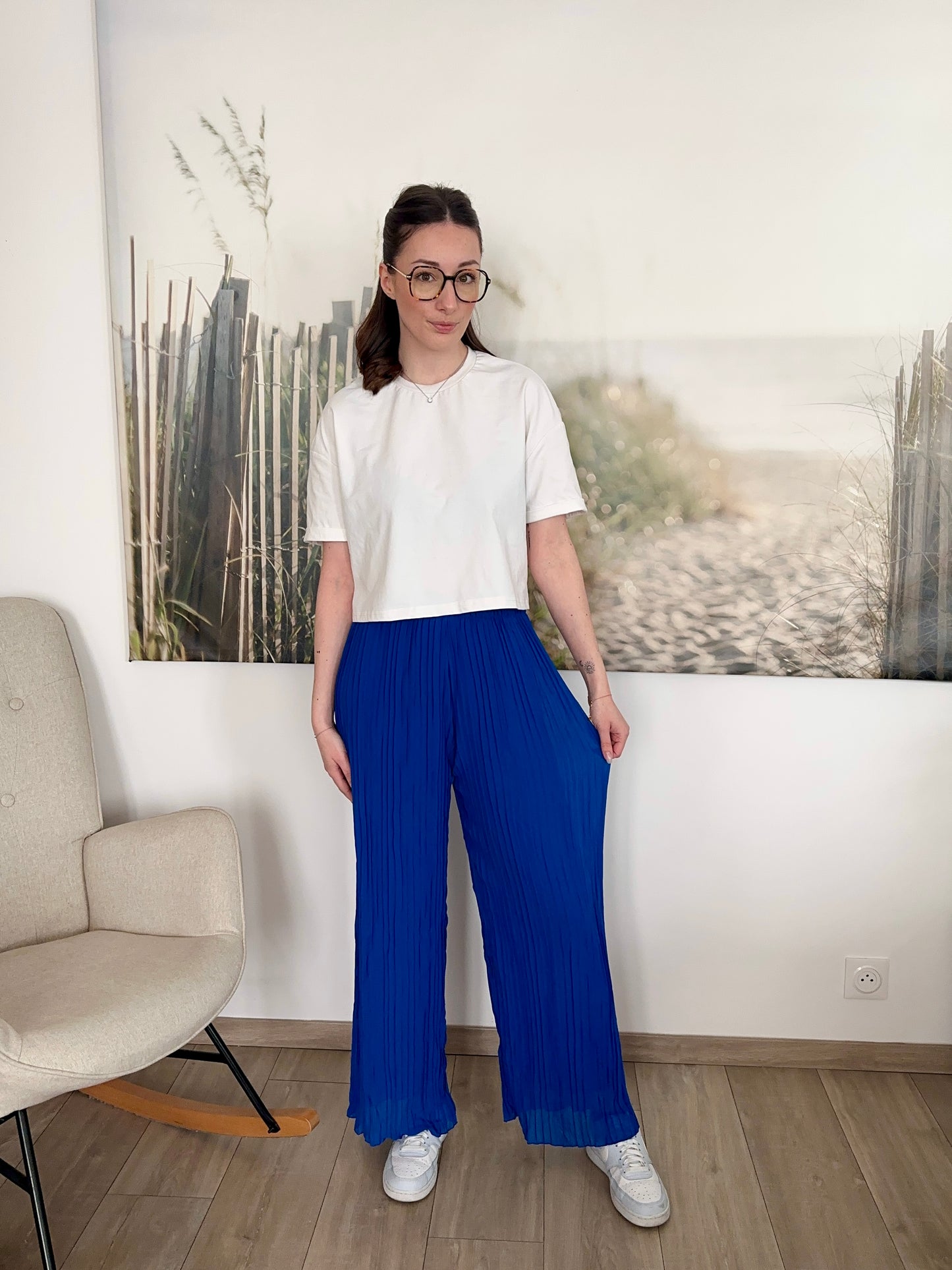 Pantalon NINA - Bleu roi