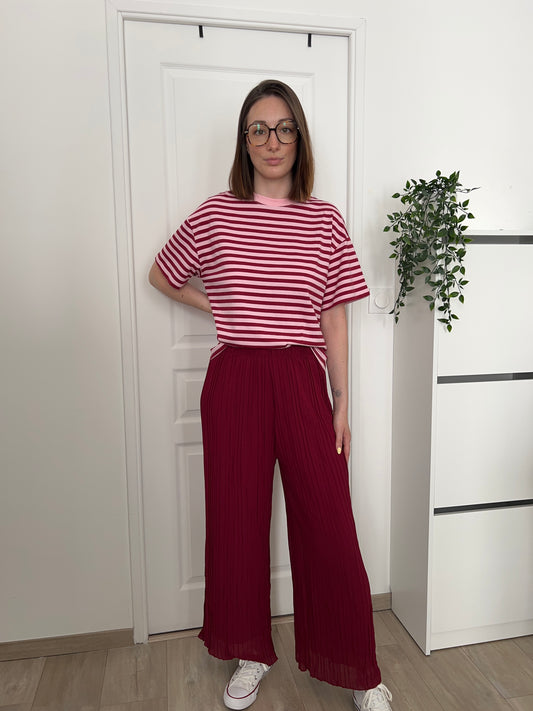 Pantalon NINA - Bordeaux