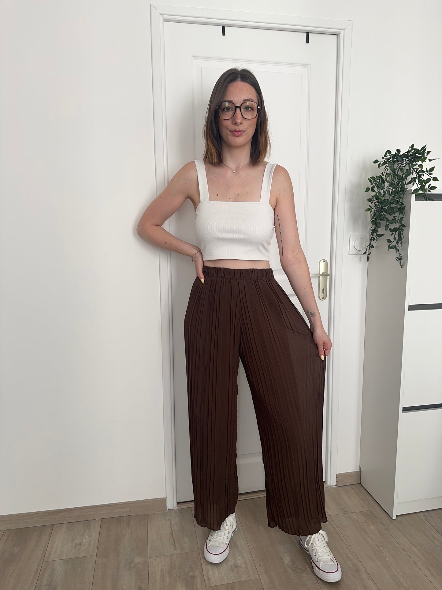 Pantalon NINA - Chocolat