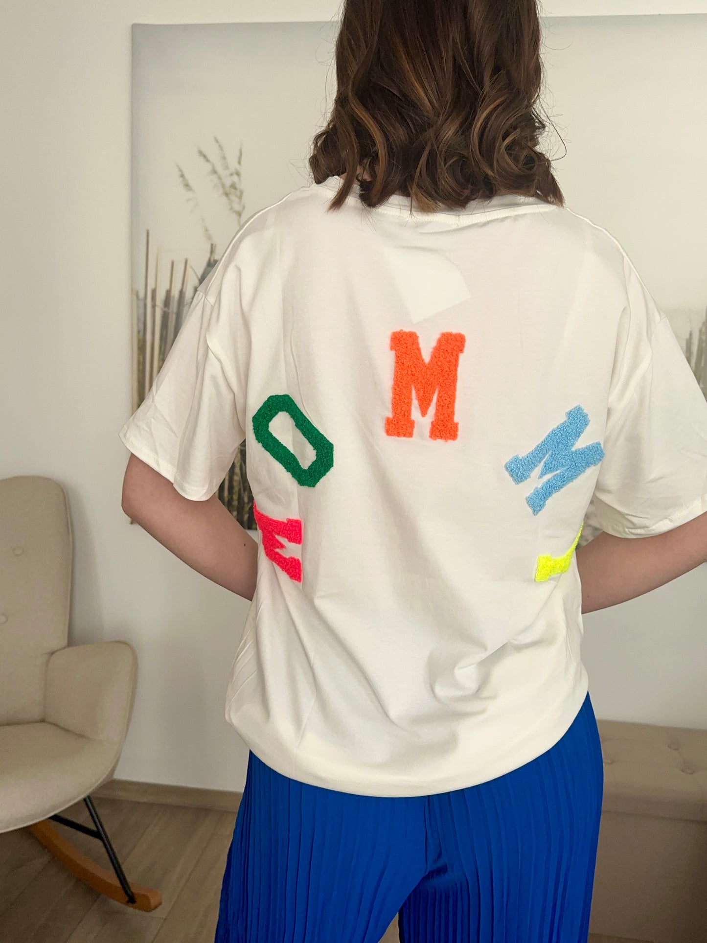 Tee-shirt "MOMMY" - Blanc