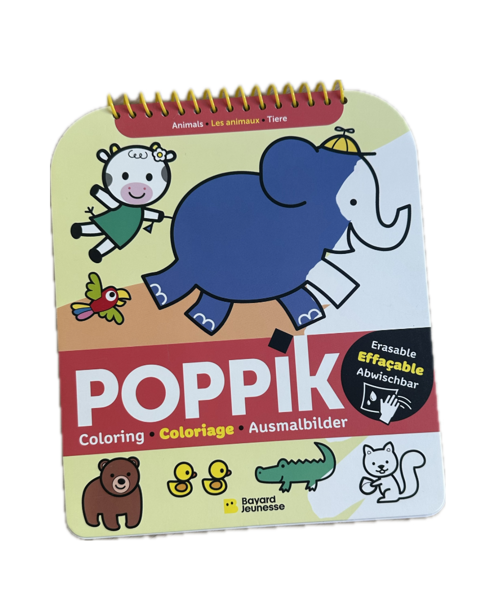 Livre de coloriage effaçable - Les animaux