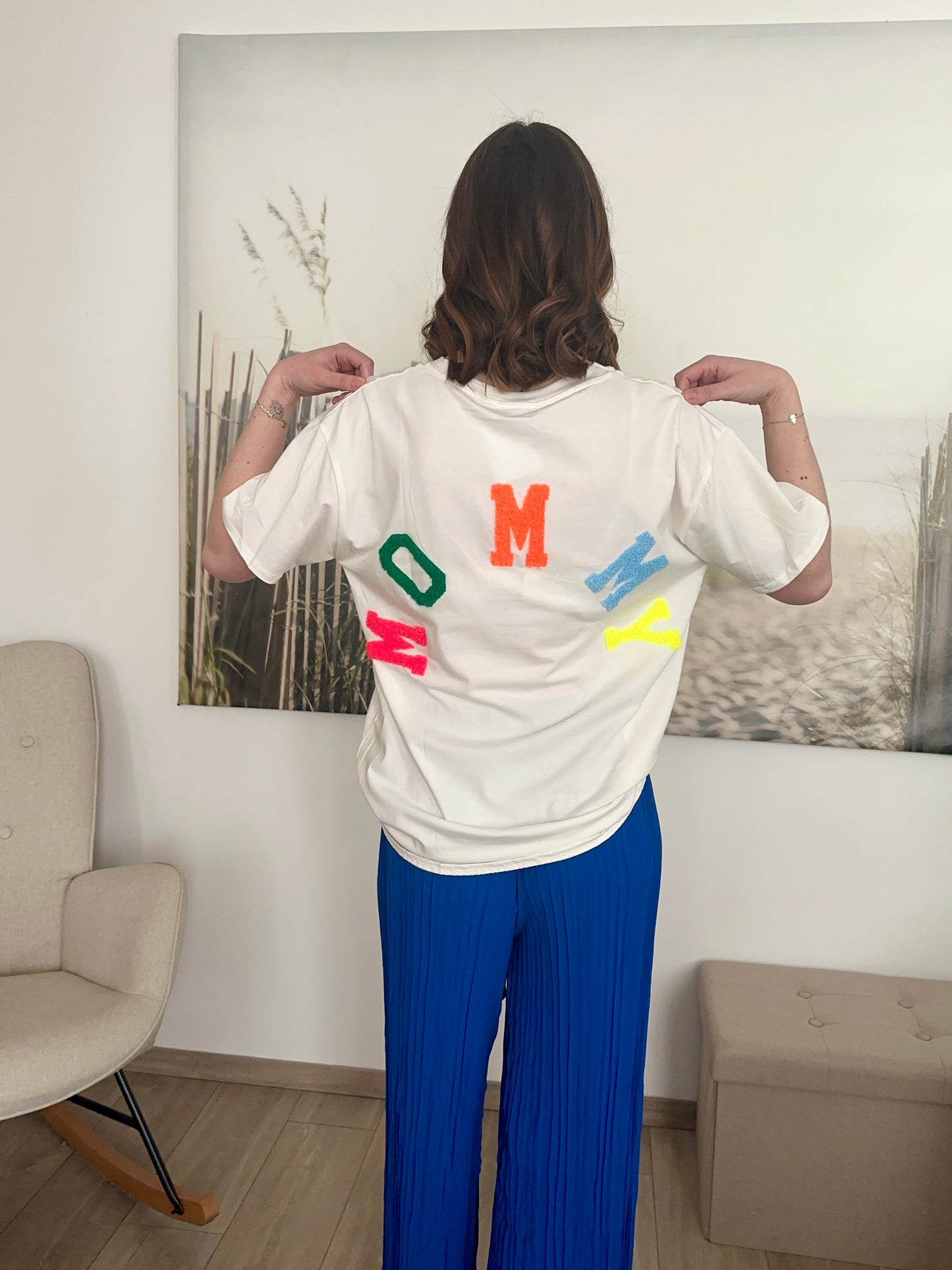 Tee-shirt "MOMMY" - Blanc