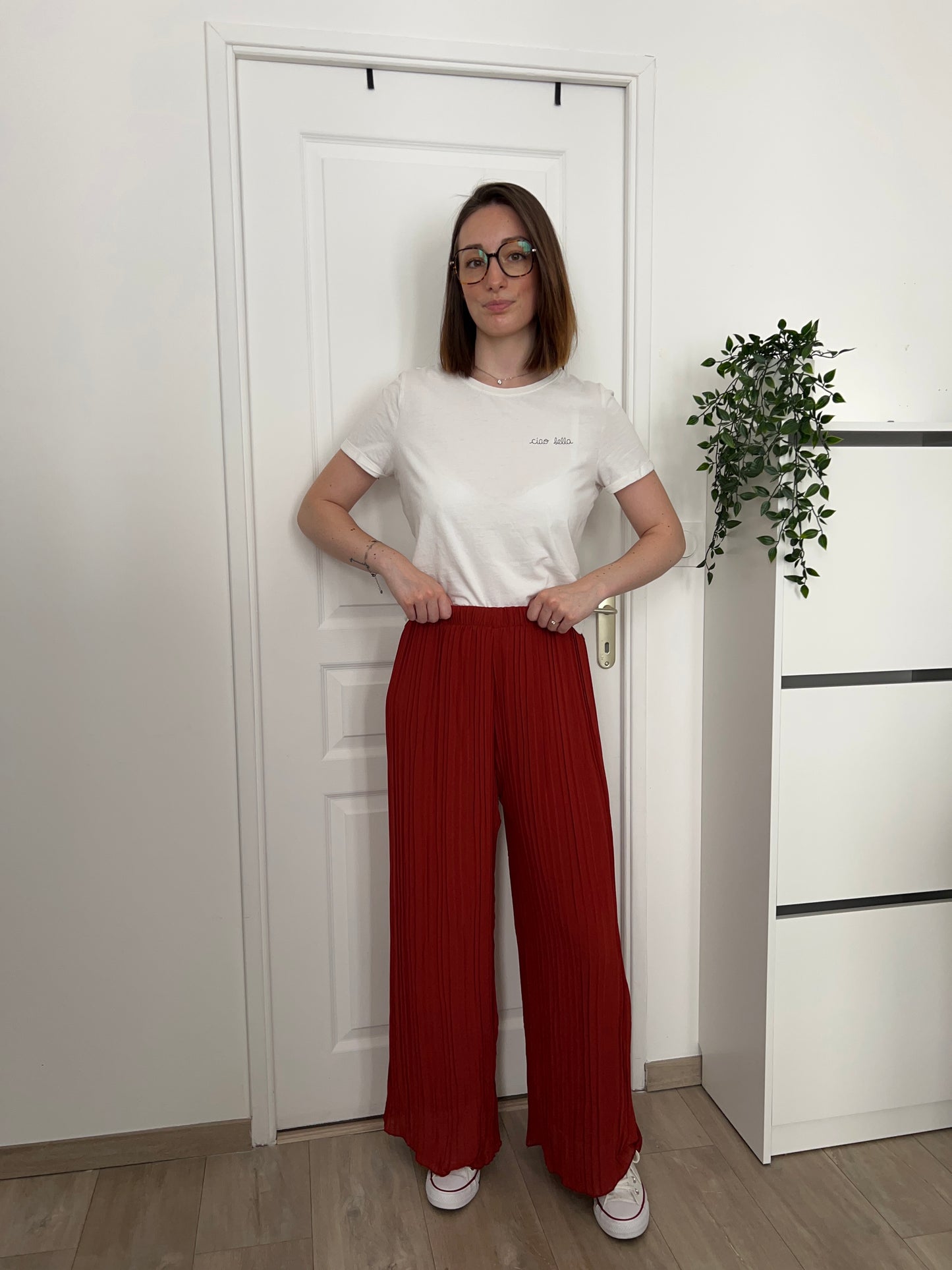 Pantalon NINA - Terracotta