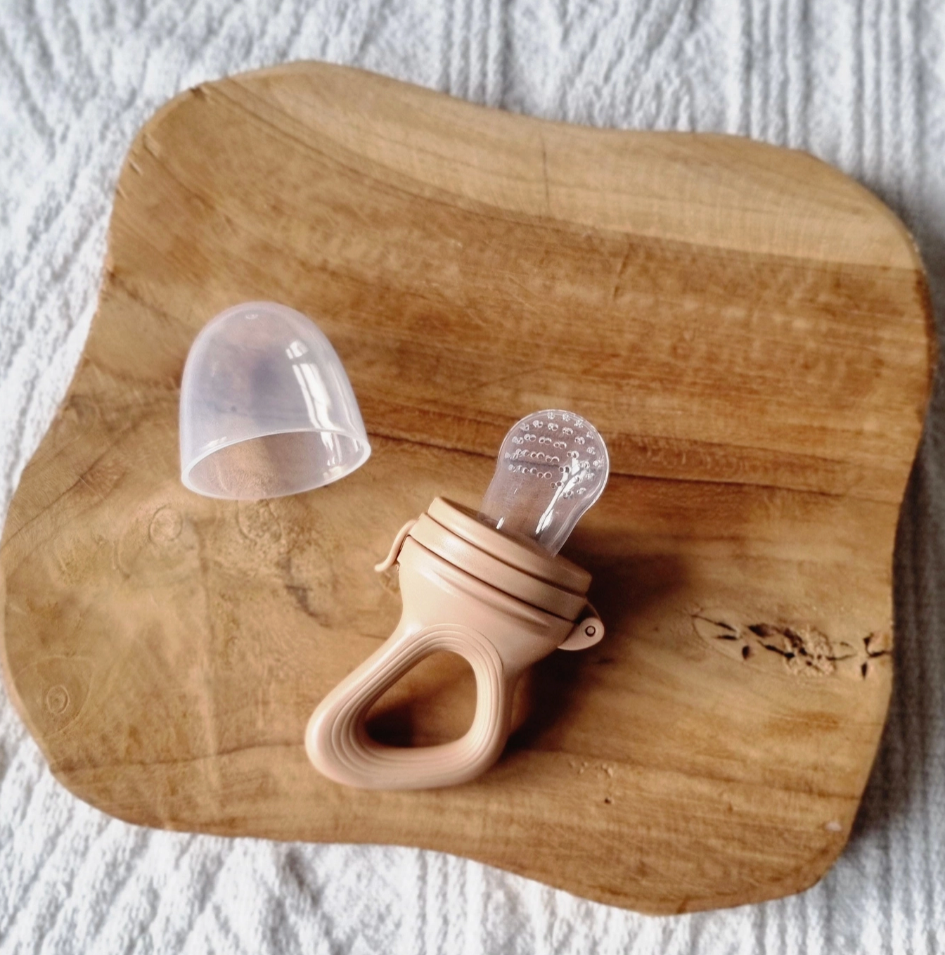 Grignoteuse pour fruits - Brun tendre