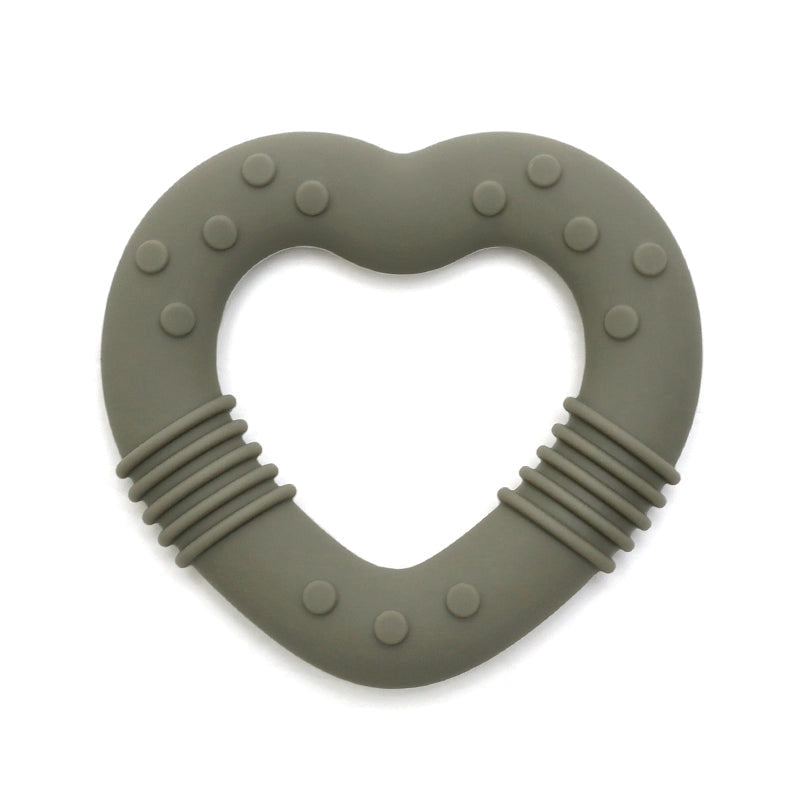 Anneau de dentition Cœur - Sauge