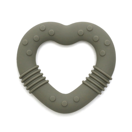 Anneau de dentition Cœur - Sauge