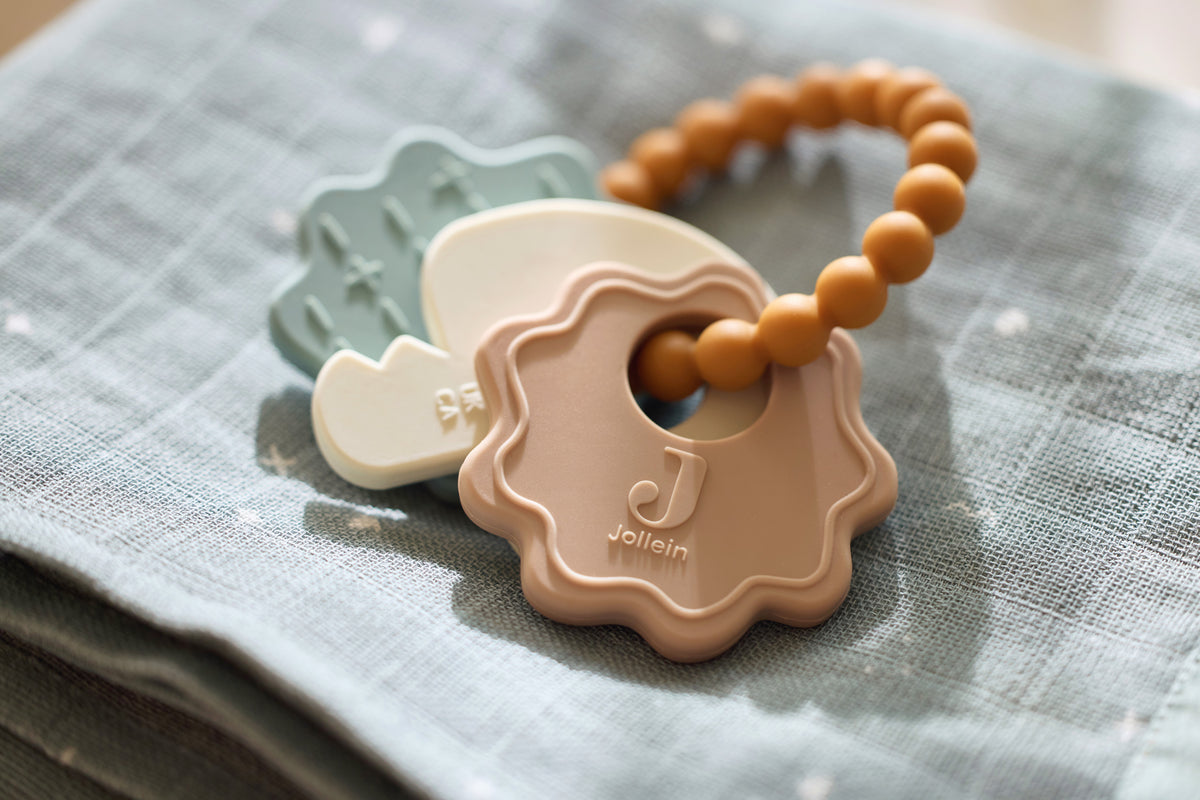 Anneau de dentition en silicone - Lovely Birds