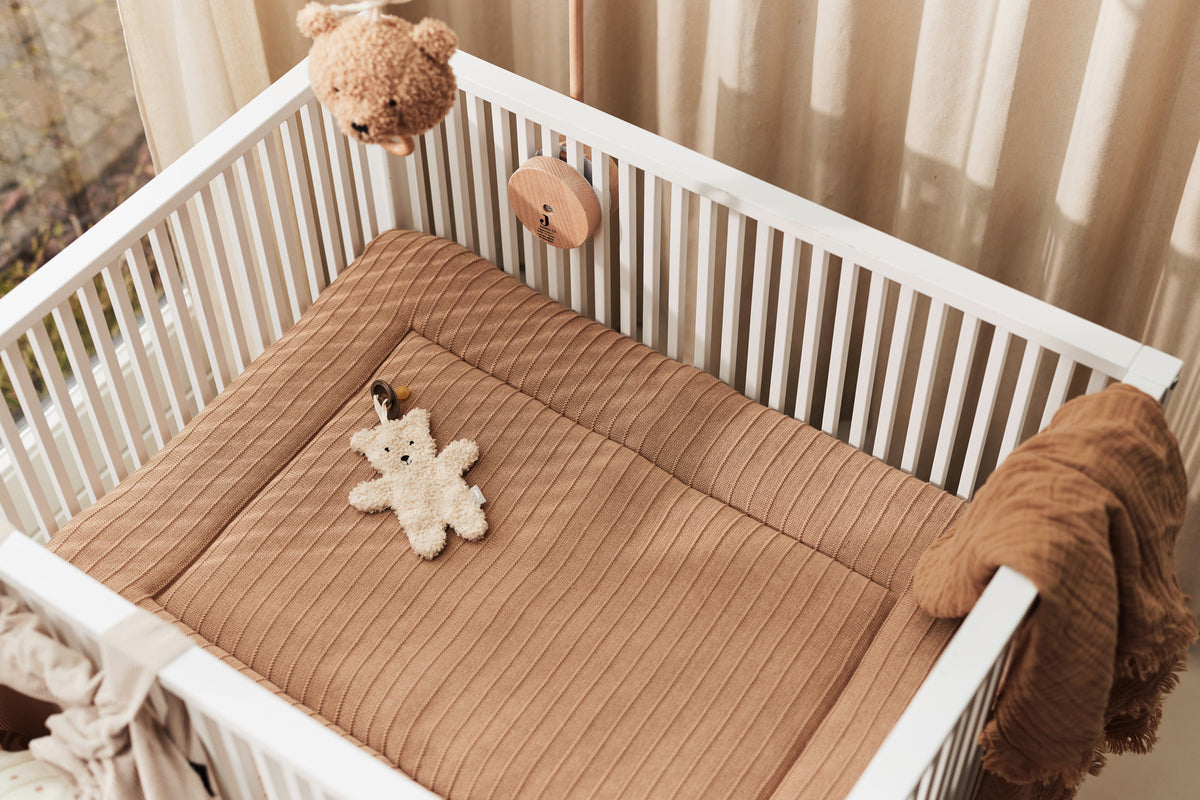 Attache-tétine en doudou - Teddy Bear Naturel