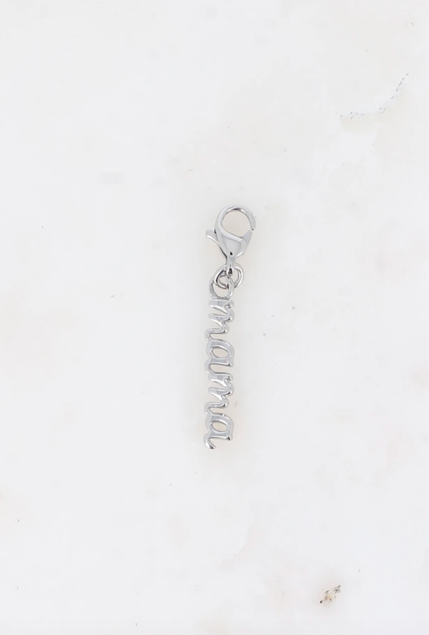 Charm "mama" - Argenté