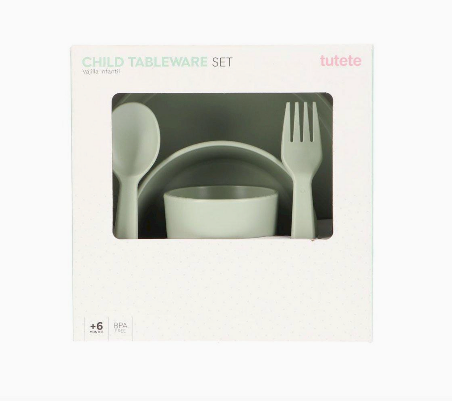 Vaisselle pour enfants - Sauge