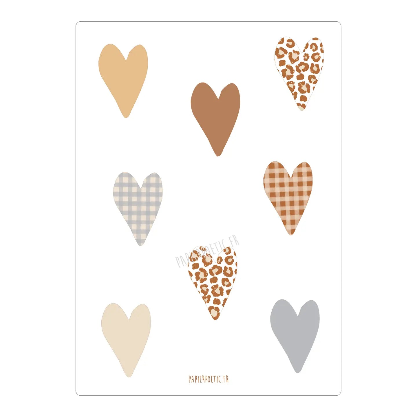 Carte postale Graou "Coeur"