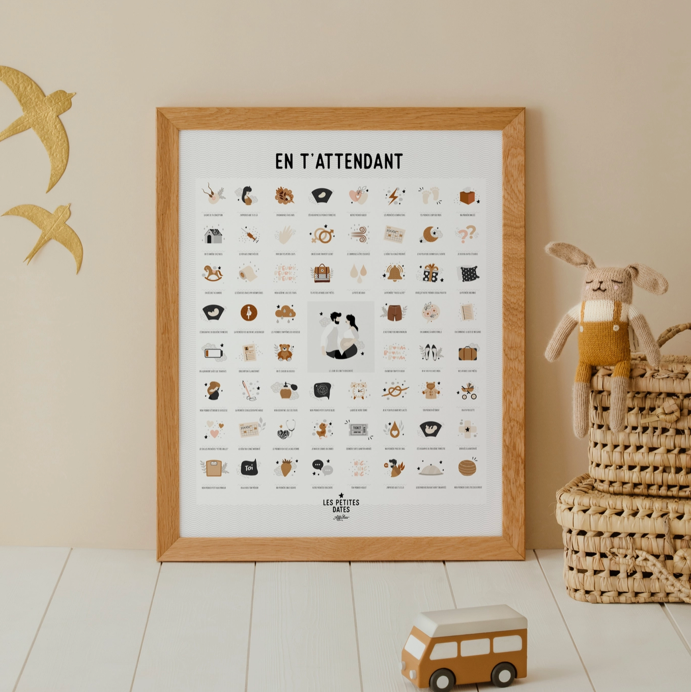 Affiche "En t'attendant"