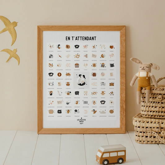 Affiche "En t'attendant"