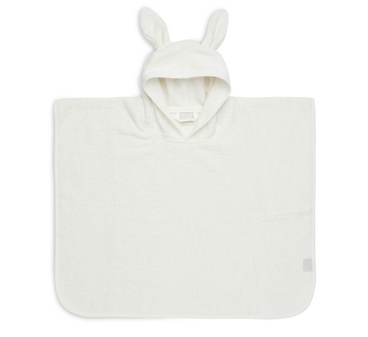 Poncho de bain en éponge - Ivory