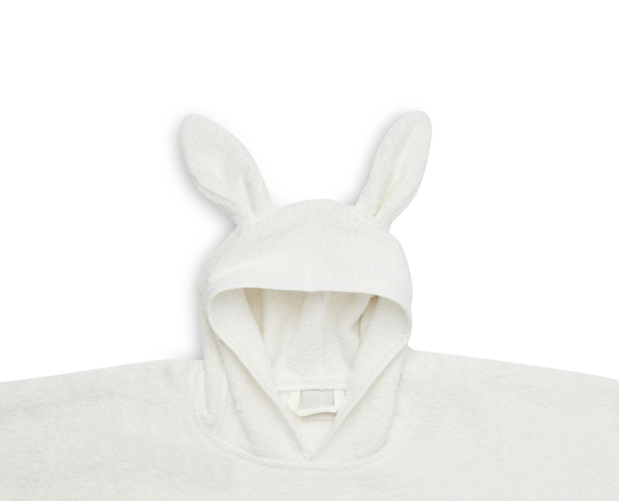 Poncho de bain en éponge - Ivory
