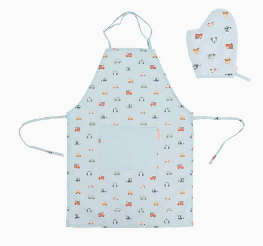 Ensemble de tablier et manique - City cars